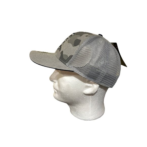 University of Michigan Wolverines Gray Camo Mesh OHT Snapback Hat Cap - Picture 5 of 10